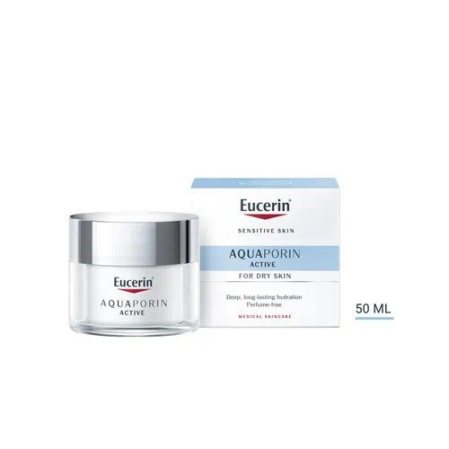 Eucerin AQUAporin ACTIVE Hidratáló arckrém száraz, érzékeny bőrre 50ml