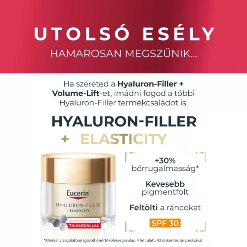 Eucerin Hyaluron-Filler+Volume Lift Bőrfeszesítő nappali arckrém normál, vegyes bőrre 50ml