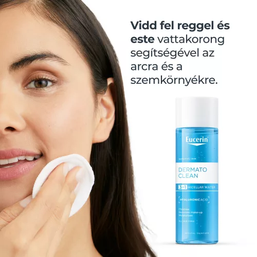 Eucerin DermatoCLEAN 3in1 micellás arclemosó 400ml