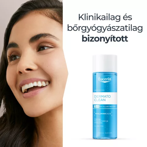 Eucerin DermatoCLEAN 3in1 micellás arclemosó 400ml