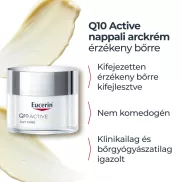 Eucerin Q10 ACTIVE Ránctalanító nappali arckrém 50ml