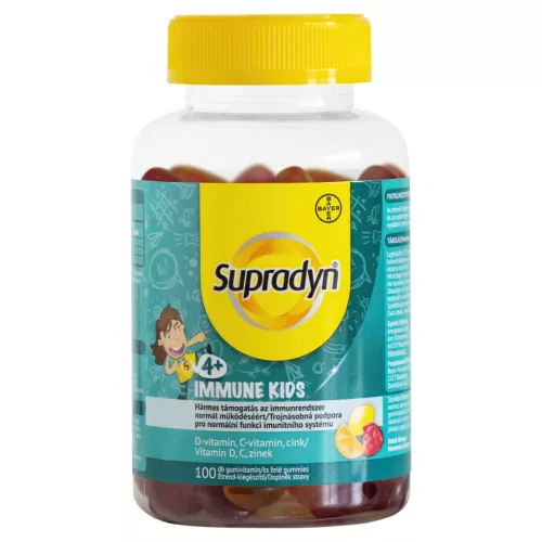 Supradyn Immune Kids gumivitamin 100x