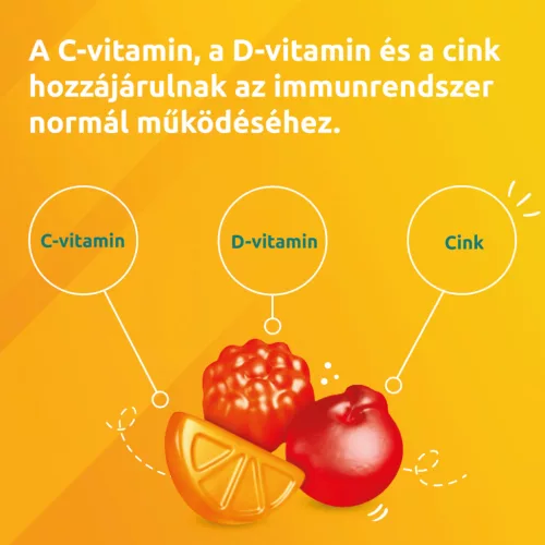 Supradyn Immune Kids gumivitamin 100x