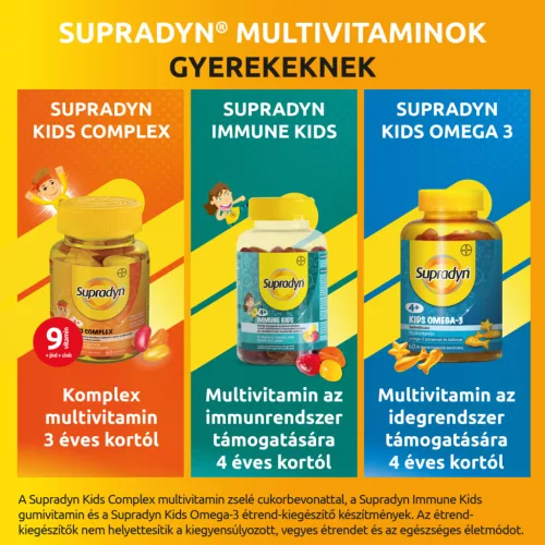 Supradyn Immune Kids gumivitamin 100x