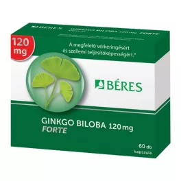Béres Ginkgo Biloba 120 mg Forte kapszula 60x