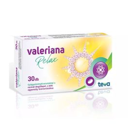   Valeriana Relax gyógynövénykivonatot tartalmazó kapszula 30x