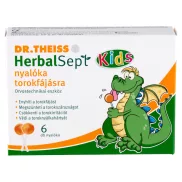 Dr.Theiss HerbalSept Kids nyalóka torokfájásra 6x