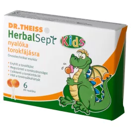 Dr.Theiss HerbalSept Kids nyalóka torokfájásra 6x