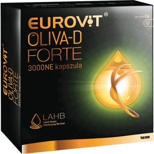 EUROVIT OLIVA-D 3000NE FORTE KAPSZ. 60X