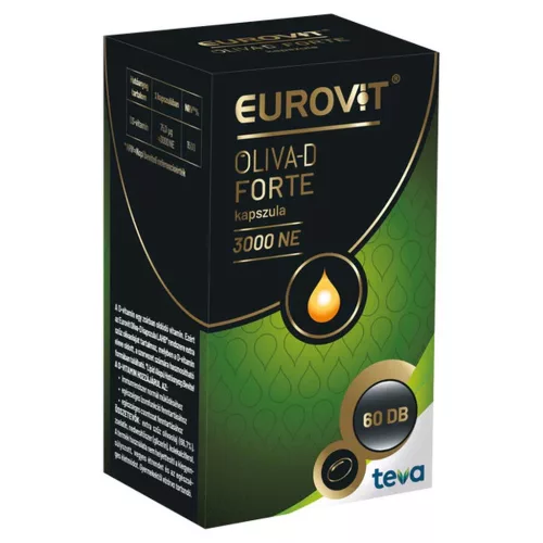 Eurovit Oliva-D Forte 3000NE kapszula 60x