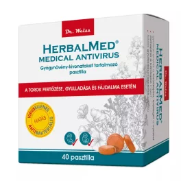 Herbalmed Medical gyógynövény pasztilla 40x