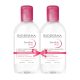 BIODERMA SENSIBIO H2O ERZEKENY DUO 2X250ML