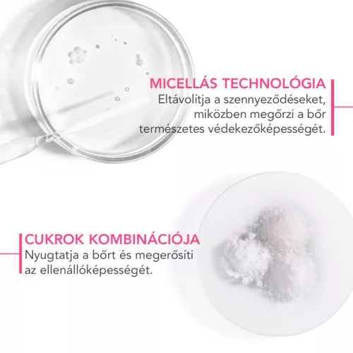 Bioderma Sensibio H2O arc- és sminklemosó 2x250ml