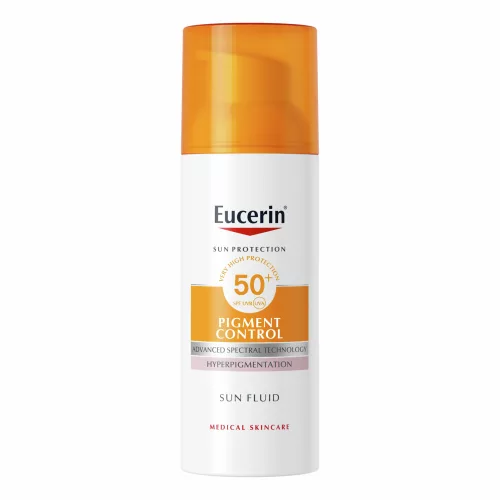 Eucerin Sun Pigment Control napozó fluid arcra SPF50+ 50ml