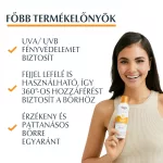 Eucerin Sun Oil Control Dry Touch Színtelen napozó aerosol spray SPF50 200ml
