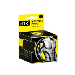MX kineziológiai tapasz 5m x 5cm fekete 1x