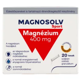 Magnosolv Sport 400 mg granulátum 20x