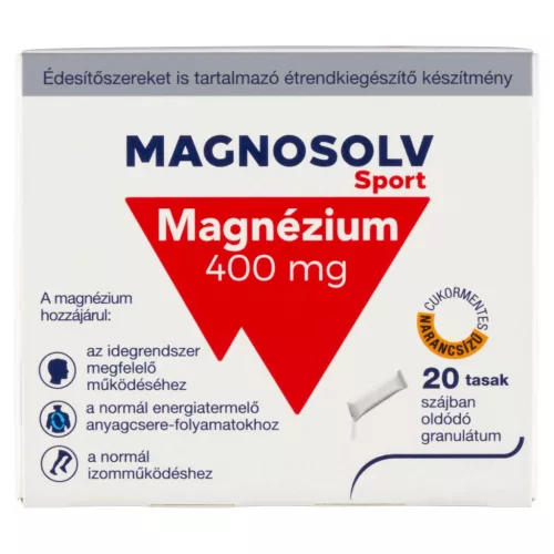 Magnosolv Sport 400 mg granulátum 20x