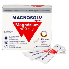Magnosolv Sport 400 mg granulátum 20x