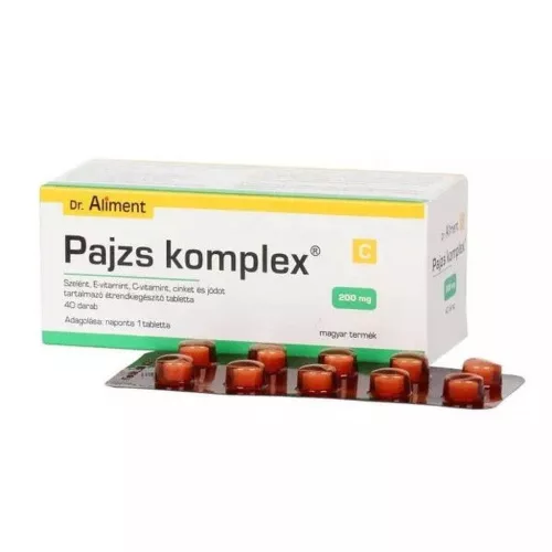 Dr.Aliment Pajzs Komplex tabletta 40x