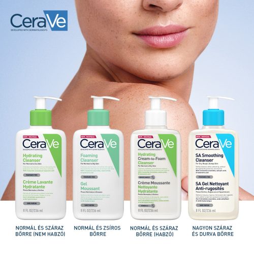 Cerave Habzó tisztító gél 236ml