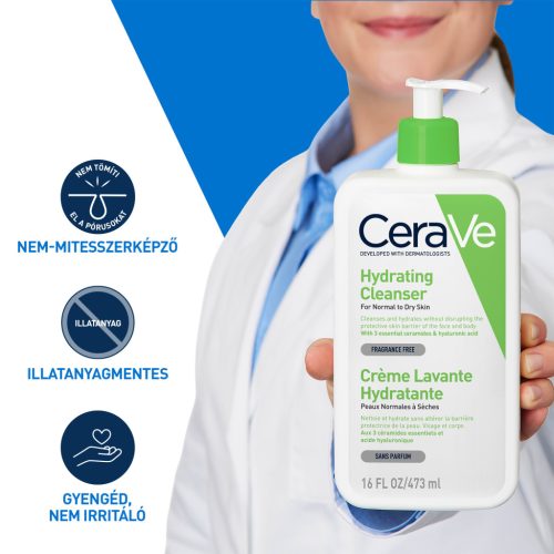 Cerave Hidratáló tisztító 473ml