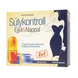 Interherb Vital Súlykontroll éjjel-nappal kapszula 2x60db
