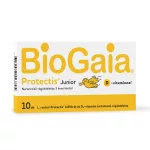 Biogaia Junior+D3 vitamin rágótabletta narancs ízű 30x
