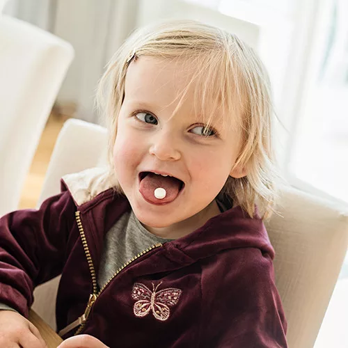 Biogaia Junior+D3 vitamin rágótabletta narancs ízű 30x