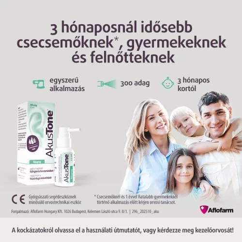 Akustone fülspray 15ml