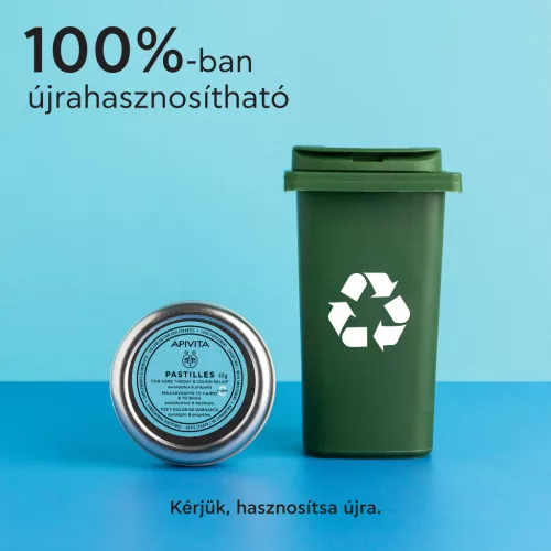 Apivita eukaliptusz torokpasztilla 45g