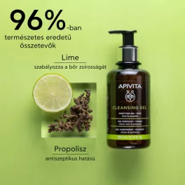   Apivita Arctisztító habzó gél zsíros/kombinált bőrre 200ml