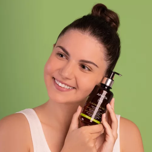 Apivita Arctisztító habzó gél zsíros/kombinált bőrre 200ml