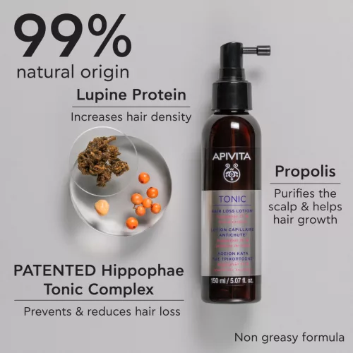 Apivita Lotion hajhullás ellen 150ml