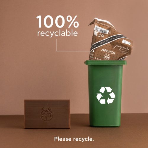 Apivita Natúr szappan propolisszal, zsíros bőrre 125g