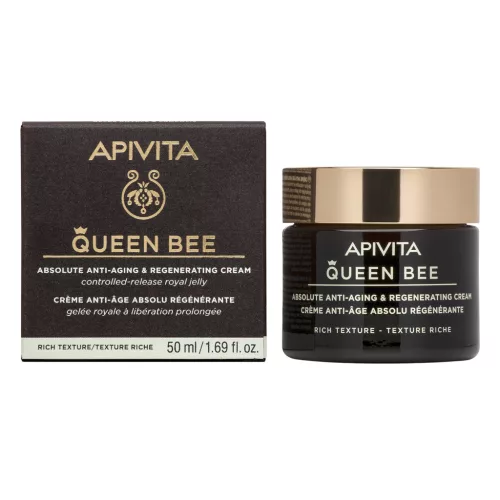 Apivita Queen Bee ránctalanító arckrém száraz bőrre rich 50ml