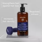 Apivita Sampon hajhullás ellen férfiaknak MEN'S TONIC 500ml