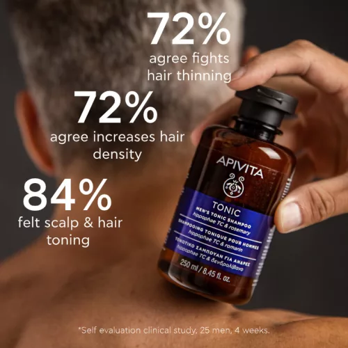 Apivita Sampon hajhullás ellen férfiaknak MEN'S TONIC 250ml