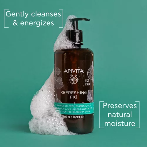 Apivita Tusfürdő frissítő fügével és illóolajokkal 500ml