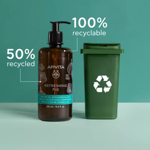 Apivita Tusfürdő frissítő fügével és illóolajokkal 500ml