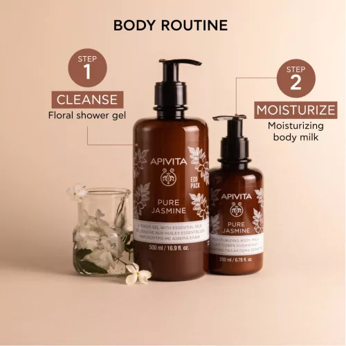 Apivita Tusfürdő jázminnal és illóolajokkal 500ml