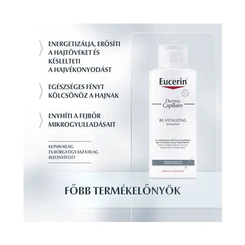 Eucerin DermoCapillaire hajhullás elleni sampon 250ml