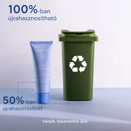 Apivita Aqua Beelicious hidratáló gél-krém light zsíros/kombinált bőrre 40ml