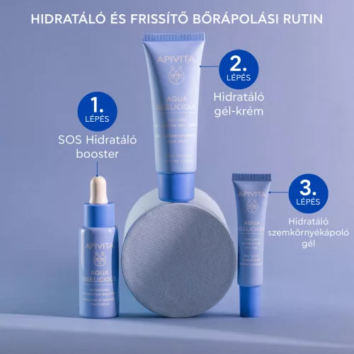 Apivita Aqua Beelicious hidratáló gél-krém light zsíros/kombinált bőrre 40ml