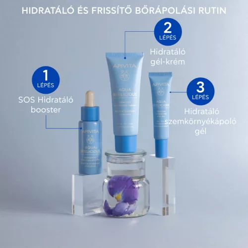 Apivita Aqua Beelicious hidratáló rich krém normál/száraz bőrre 40ml