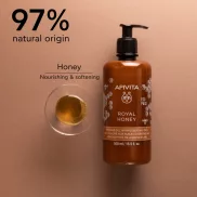 Apivita Tusfürdő száraz bőrre Royal Honey 500ml