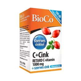 BioCo C-vitamin + Cink retard 1000 mg filmtabletta 100x