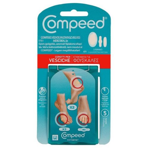 Compeed vízhólyagtapasz vegyes 5x