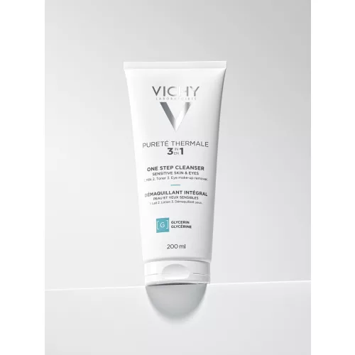 VICHY Pureté Thermale 3in1 arctisztító érzékeny bőrre 200ml