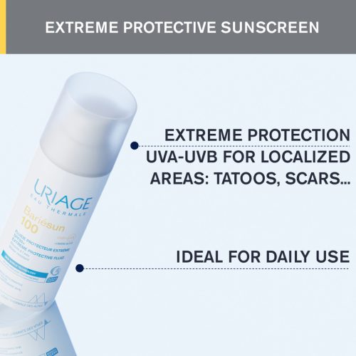 Uriage Bariésun 100 extra erős fényvédő fluid 50ml